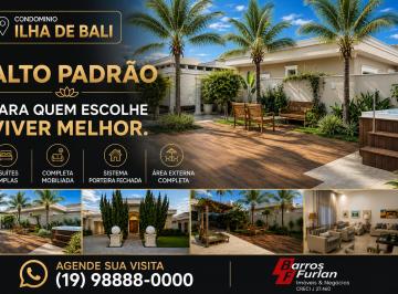 Casa de 3 quartos, Limeira · * Casa - Residencial Ilha De Bali