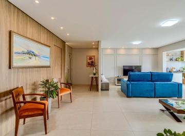 Apartamento · 142m² · 4 Quartos · 3 Vagas · Apartamento à venda com 3 suítes 142 m² nascente e vista para lagoa na Alphaville I