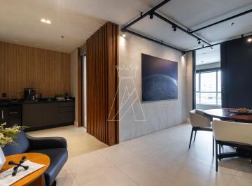 Comercial · 60m² · 1 Vaga · Sala mobiliada para locação no condomínio Alpha Square - área construída 60m²