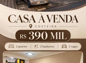 Casa de 2 quartos, São José dos Pinhais · Casa de 97 m² com 2 quartos à venda em Costeira