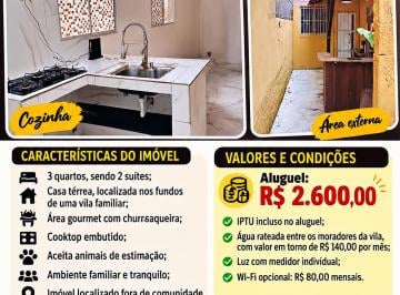 Casa Aluguel de 1 quarto · Aluguel 3 quartos na Praça da Bandeira (PAGOU, ENTROU)