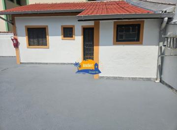 Foto 01 · Casa de Condomínio para Locação no Centro de Bertioga-SP: 1 quarto, sala, cozinha e banheiro social-