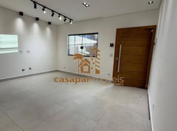 Casa · 130m² · 2 Quartos · 2 Vagas · Sobrado triplex à venda com 130m², 2 suítes na Vila Alzira