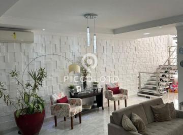 Casa · 356m² · 5 Quartos · 4 Vagas · Sobrado à venda em Campinas, Swiss Park, com 5 suítes, com 356 m², Condomínio Swiss Park - Lenk