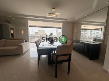 Apartamento · 124m² · 3 Quartos · 2 Vagas · APARTAMENTO PARA LOCAÇÃO NO BROOKLIN 2 DORMITÓRIOS E 2 VAGAS