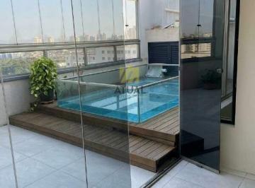 Apartamento · 140m² · 2 Quartos · 2 Vagas · Cobertura para locação na Av. Miguel Yunes | 2 dormitórios