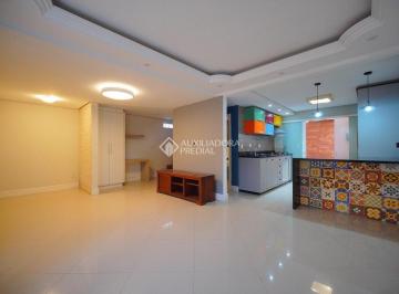 Casa · 140m² · 3 Quartos · 2 Vagas · Auxiliadora Predial aluga casa em condomínio com espaço de 140 metros quadrados, ideal para quem bus