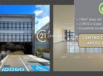 b3c01ce195160064922ad05681b06325509e9ea0 · Sala para alugar, 115 m² por R$ 7.200,00/mês - Centro de Apoio I (Alphaville) - Santana de Parnaíba/
