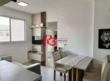 1eca46e26464385dbc662263817ac9b67e06491a · Apartamento com 2 dormitórios para alugar, 45 m² por R$ 3.100,01/mês - Castelo - Santos/SP