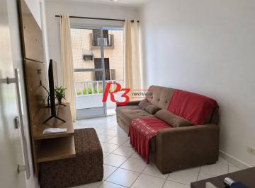 accb116e585e8af6c084f9c2e4fea012e9ce4b6f · Apartamento com 1 dormitório para alugar, 55 m² por R$ 3.804,00/mês - Ponta da Praia - Santos/SP