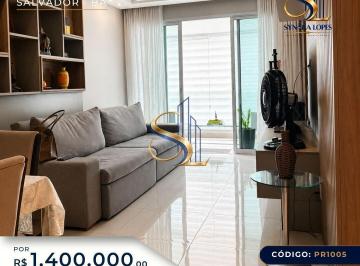 Apartamento · 126m² · 3 Quartos · 2 Vagas · APARTAMENTO 126 M² | 3 QUARTOS | 3 SUÍTES | AQUARIUS | SALVADOR-BA