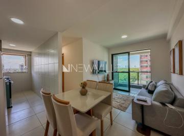 Apartamento · 56m² · 2 Quartos · 1 Vaga · Apartamento mobiliado para locação no Edifício Maria Lígia, na Rua Antônio Falcão, em Boa Viagem – 5