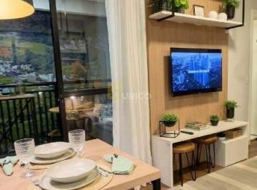 Apartamento · 54m² · 2 Quartos · 1 Vaga · Apartamento para venda em Condomínio HM Intense Valinhos de 54.33m² com 2 Quartos, 1 Suite e 1 Garag