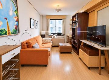 Apartamento · 55m² · 2 Quartos · 1 Vaga · Flat para venda em Moema de 55.00m² com 2 Quartos, 2 Suites e 1 Garagem