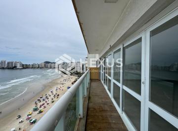 Foto · Apartamento frente mar com varanda vista mar nas Pitangueiras, Guarujá