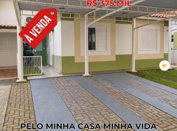 Casa · 76m² · 2 Quartos · 2 Vagas · Casa à venda, 2 dormitórios, 2 suítes, 2 vagas de garagem no Moradas Club Canoas - São José.