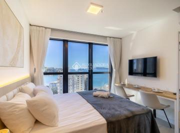 Apartamento · 40m² · 1 Quarto · Flat com dois espaços independentes e vista mar