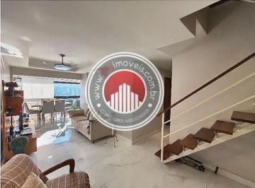 Sala e acesso ao pavimento superior · Apartamento à venda - em Barra Olímpica