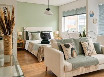 Apartamento · 30m² · 1 Quarto · 1 Vaga · Invista neste prático flat mobiliado de 30m² com vaga na Vila Olímpia ao lado da Faria Lima