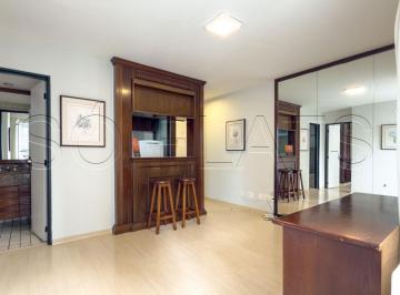 Apartamento · 38m² · 1 Quarto · 1 Vaga · Exclusivo flat de 38m² com varanda e vaga nos Jardins perto da Avenida Paulista