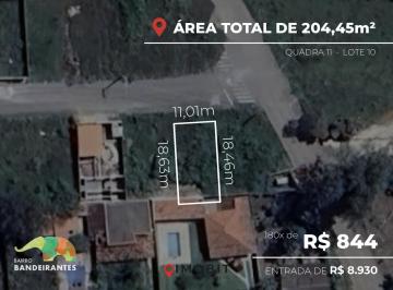 Terreno · 200m² · Lote 200m² no Bairro Bandeirantes, Mateus Leme