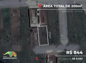 Terreno · 200m² · Lote 200m² no Bairro Bandeirantes, Mateus Leme