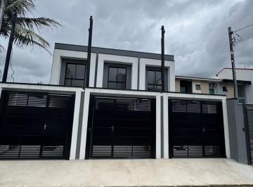 Casa · 105m² · 2 Quartos · 2 Vagas · Sobrados Novos com Quintal | 02 Suítes | 105m² | Vila Rosário – São Miguel Pauli