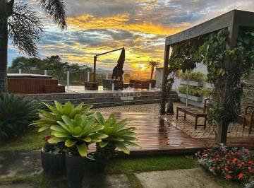 hidromassagem externa com vista · Casa com 4 dormitórios à venda, 480 m² por R$ 3.949.000,00 - Aeroporto - Juiz de