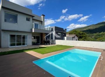 Casa · 200m² · 3 Quartos · 2 Vagas · Linda Casa dentro de condominio no Refugio do Sauá II com 200m², 3 dormitórios - Linda vista da pedr