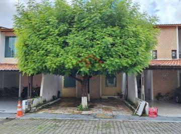 Fachada · Casa em condomínio na Maraponga com 03 quartos/suítes, 02 vagas de garagem