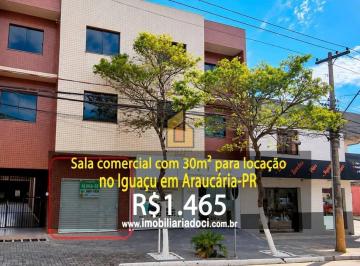e80c13cf8d74a08ba31aa84d71cff8f694d315f2 · Sala Comercial com 30m² no Iguaçu em Araucária-PR  - Locação por R$1.465,00