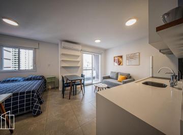 Studio 31 m², Bela Vista, perto do metrô São Joaquim, varanda gourmet. · Studio de 31 m², Andar: 5 a 8, Bela Vista, perto do metrô São Joaquim, varanda g