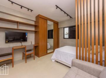 Studio 26 m², Lapa, área de lazer. · Studio de 26 m², Andar: 1 a 4, Lapa, área de lazer