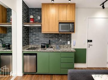Studio 18 m² para locação, República, perto do metrô Japão - Liberdade. · Studio de 18 m² para locação, Andar: 13º ou mais, República, perto do metrô Japã