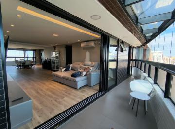 Apartamento · 217m² · 3 Quartos · 6 Vagas · Cobertura Linear 3 suítes, 6 vagas de garagem no B