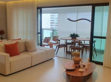 Apartamento de 3 quartos, Salvador · Apartamento alto padrão, venda, 3 suítes, varanda gourmet, 143m2 no Condomínio Clube Le Parc