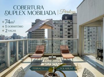 Apartamento de 1 quarto, São Paulo · Cobertura Duplex Mobiliada para venda em Perdizes com 1 quarto, 2 banheiros e 1 vaga 74m²