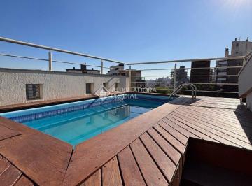 Apartamento · 125m² · 2 Quartos · 2 Vagas · ACONCHEGANTE COBERTURA NA AVENIDA BAGE COM PISCINA.