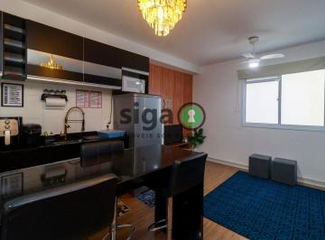 Apartamento · 32m² · 1 Quarto · APARTAMENTO À VENDA NA CHÁCARA SANTO ANTÔNIO- MOBILIADO E REFORMADO- PRÓXIMO AO METRÔ