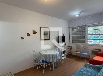 Apartamento · 60m² · 1 Quarto · 1 Vaga · Apartamento para Aluguel - Ponta da Praia, 1 Quarto, 60 m² - Santos