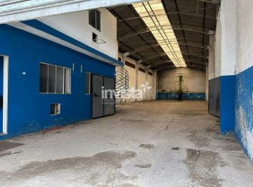 Comercial · 910m² · GALPÃO PARA ALUGAR – VILA NOVA, SANTOS/SP