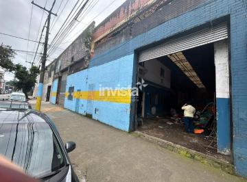 Comercial · 350m² · GALPÃO PARA ALUGAR – VILA NOVA, SANTOS/SP