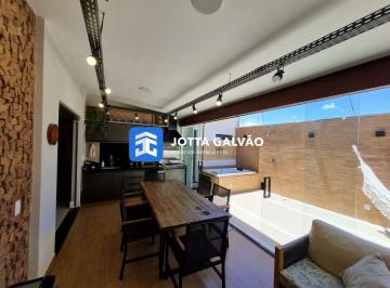 Casa · 155m² · 3 Quartos · 3 Vagas · Casa para locação, 205m² - Residencial Village Chateaux Victoria - Fazenda Santa Cândida, Campinas