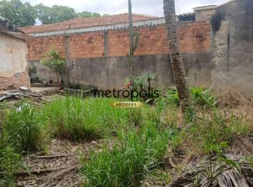 FUNDOS · Terreno à venda, 250 m² por R$ 636.000,00 - Vila Alto de Santo André - Santo André/SP