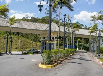 Fachada · Terreno à venda em Condomínio Alto Padrão, 277 m² por R$ 526.000 - São Caetaninho - Ribeirão Pires/S