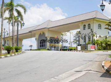 Fachada · Terreno à venda em Condomínio Alto Padrão 280 m² por R$ 482.000 - São Caetaninho - Ribeirão Pires/S
