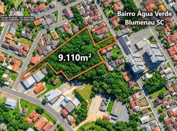 0943cf363c8d7300dd134635586d5b87093be4fb · Terreno à venda, 9110 m² por R$ 9.110.000,00 - Água Verde - Blumenau/SC
