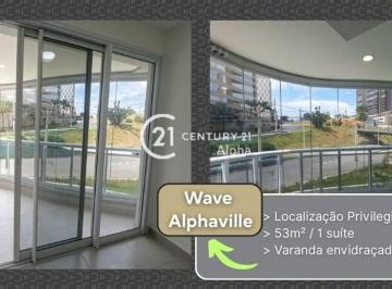 e204ca3203587f4eb7700ecdd4df892e2c72f944 · Apartamento com 1 dormitório para alugar, 53 m² por R$ 4.475,00/mês - Empresarial 18 do Forte - Baru