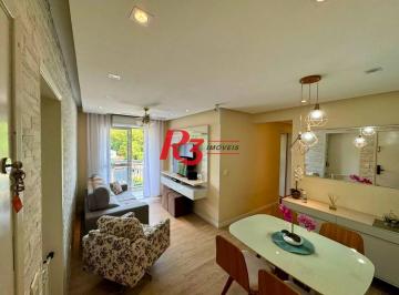 8d56acf1407412daa03b5d75287b48fe361b80d9 · Apartamento com 2 dormitórios à venda, 57 m² por R$ 380.000,00 - Morro Nova Cintra - Santos/SP