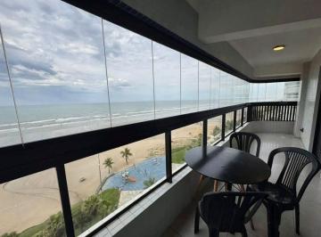 Apartamento · 66m² · 2 Quartos · 1 Vaga · Apartamento 2 quartos suíte frente mar mobiliado à venda Maracanã Praia Grande